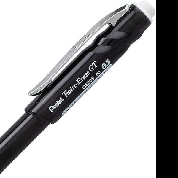 LAPICERO 0.5MM TWIST ERASE PENTEL QE205A NGO. E12C576